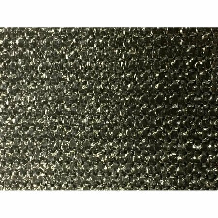 GRILLGEAR 5.8 x 10 ft. Knitted Privacy Cloth - Black GR3190691